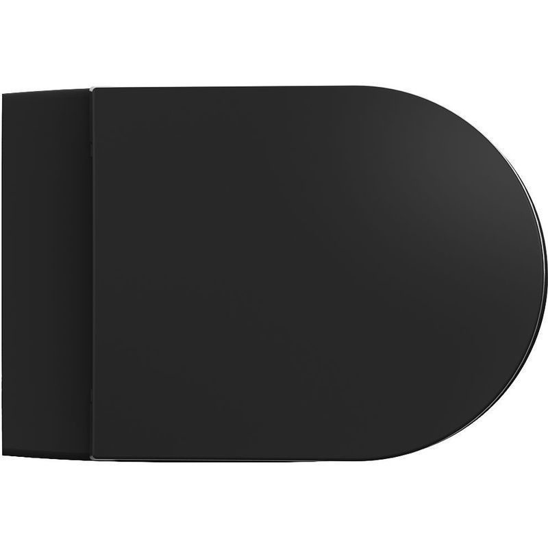 ISVEA, INFINITY BLACK SLIM SOFT CLOSE WC DASKA 40KF0521I-S - Novi Volvox